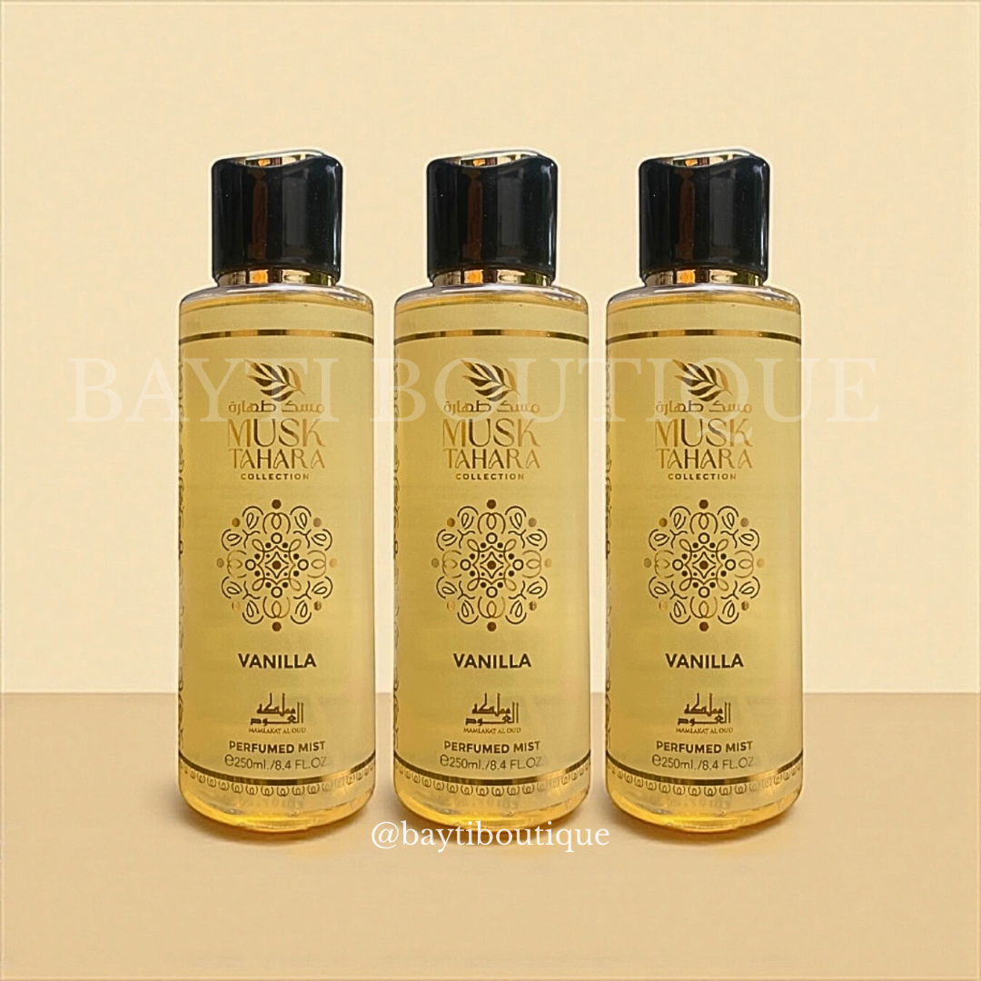 Pack 3 brumes Vanilla - Musk Tahara