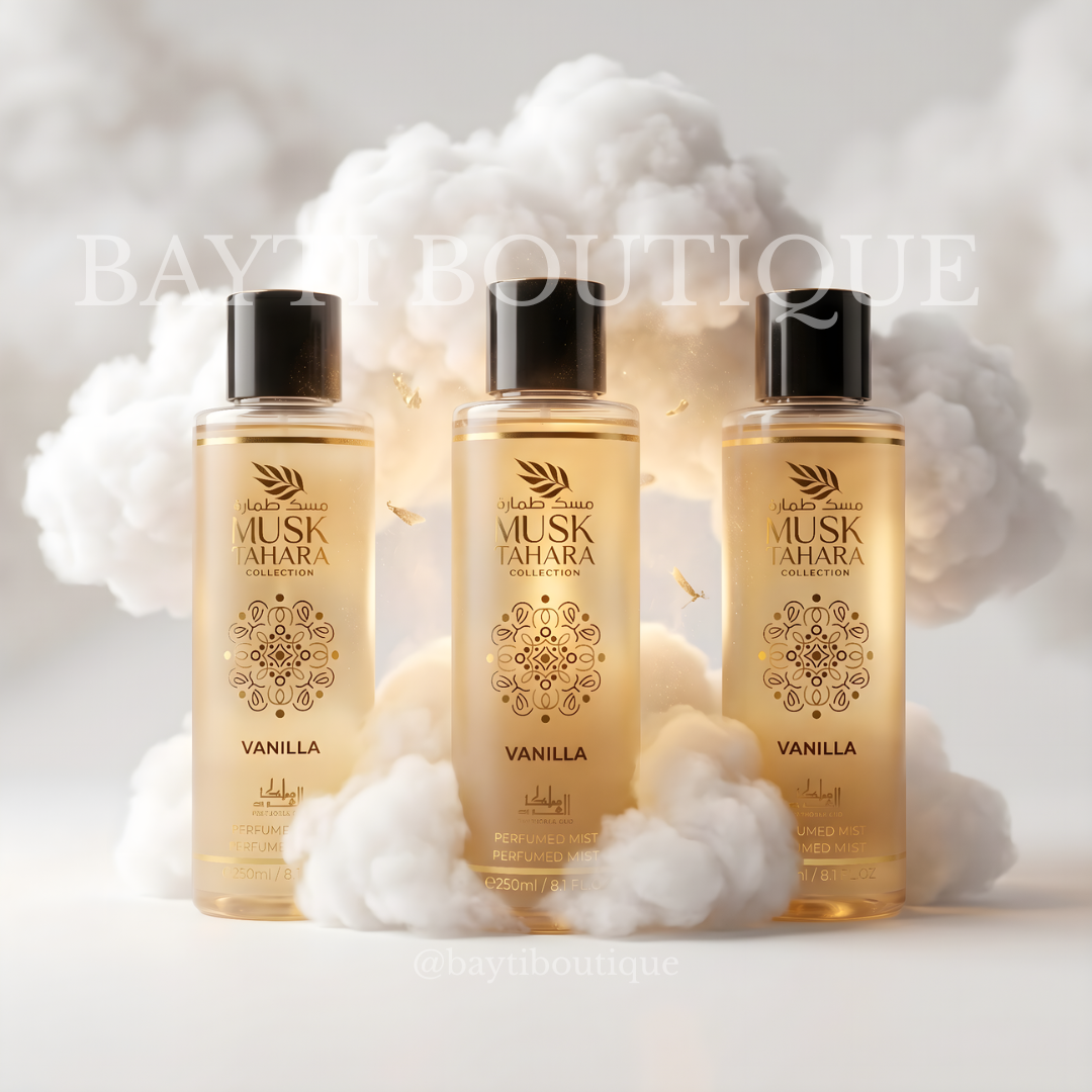 Pack 3 brumes Vanilla - Musk Tahara